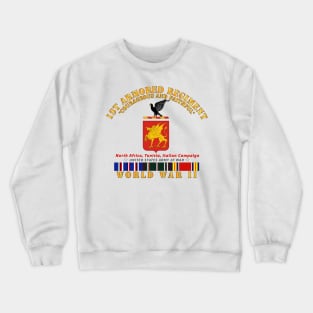 1st Armored Regiment - COA -WWII  EU SVC Crewneck Sweatshirt